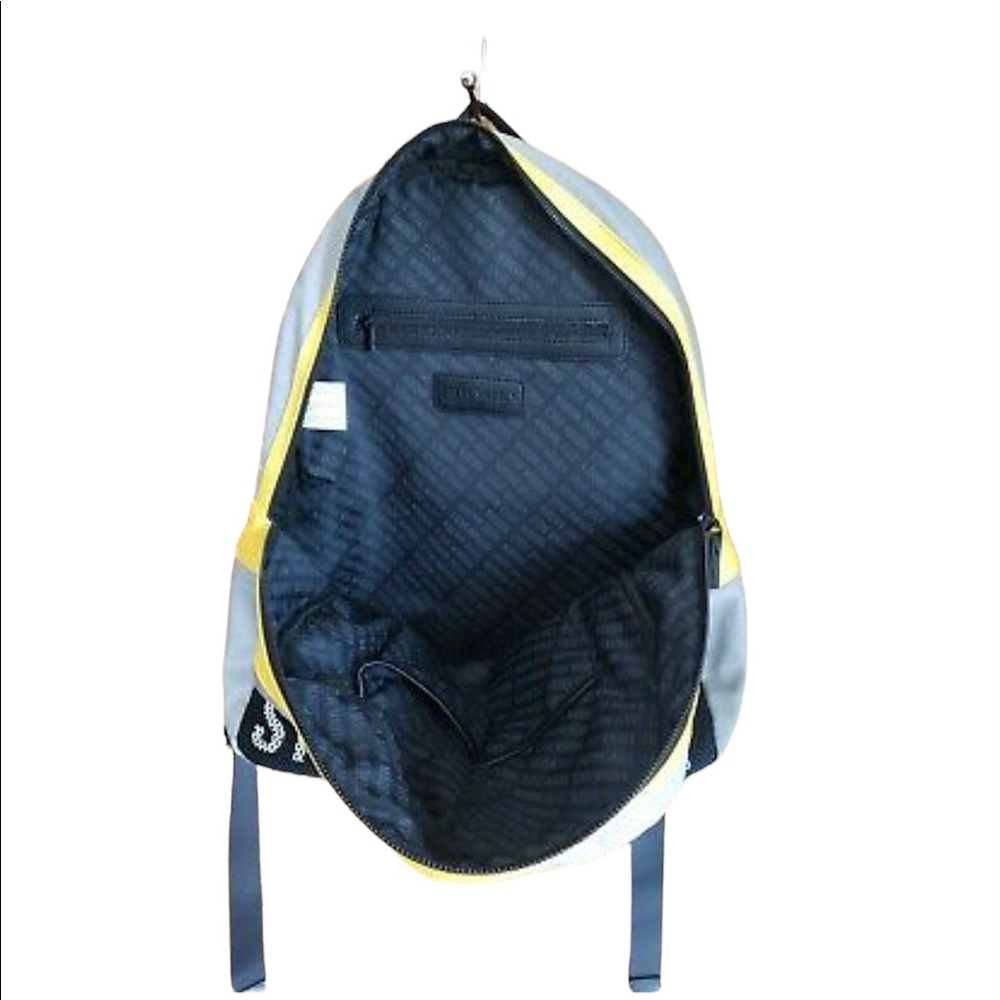 Steve Madden Multi Pockets Large Backpack Gray Ye… - image 2